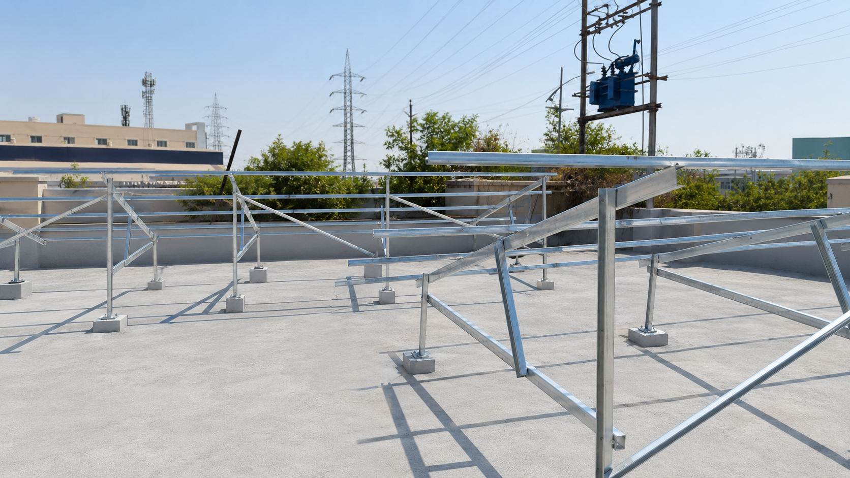 0.5 mtr Elevated Rooftop Structure
